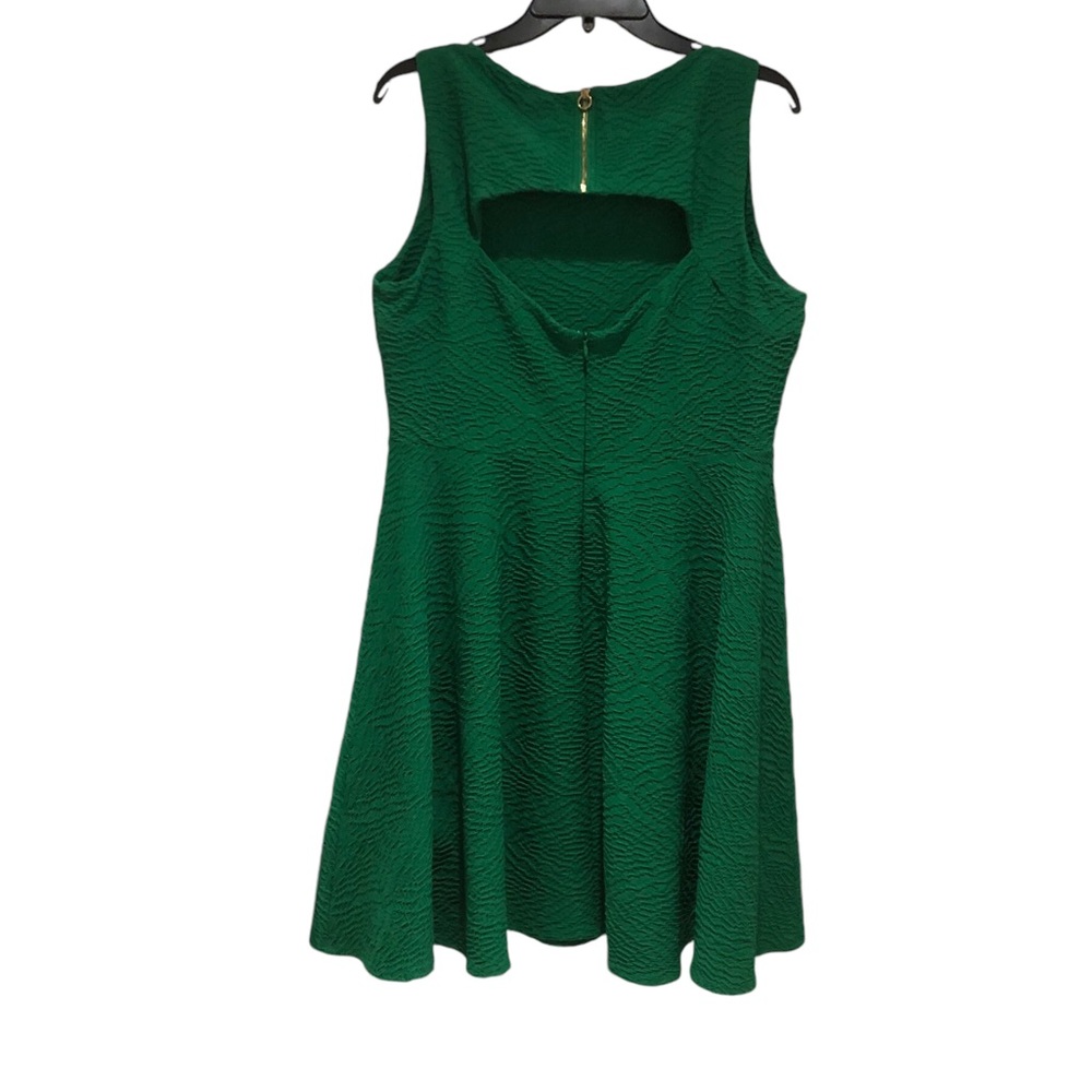 Calvin Klein Green A Line Tank Dress Sz 12 - Picture 2 of 6